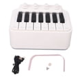 thumbnail image 2 of Haut-parleur BT Sans Fil, Piano Électronique Batterie Qualité Sonore Hi-Fi Ajustement Facile pour Fête Rassemblement Blanc, 2 of 7