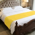 thumbnail image 4 of Dvumao 1pc Solid Bed Runner 70.87x17.72 Inch Stretch Bed Scarf Protector, 4 of 6