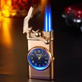 thumbnail image 1 of Openpig Inflatable Lighter, Plasma Lighter, Electric Arc Lighter, Windproof Lighter, Metal Lighter Luminous Real Watch dial, 1 of 3