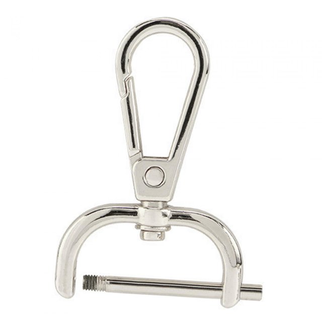 Clips Crochets Pivotants Détachables Fermoirs Mousqueton pour Bijoux DIY 19mm