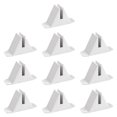 thumbnail image 1 of koolsoo 10 Pieces Dog Fence Support Gate Support Dog Panel Stable AntiSlip Reinforcement Fittings Indoor Fence Feet Garden Fence Base white, 1 of 8