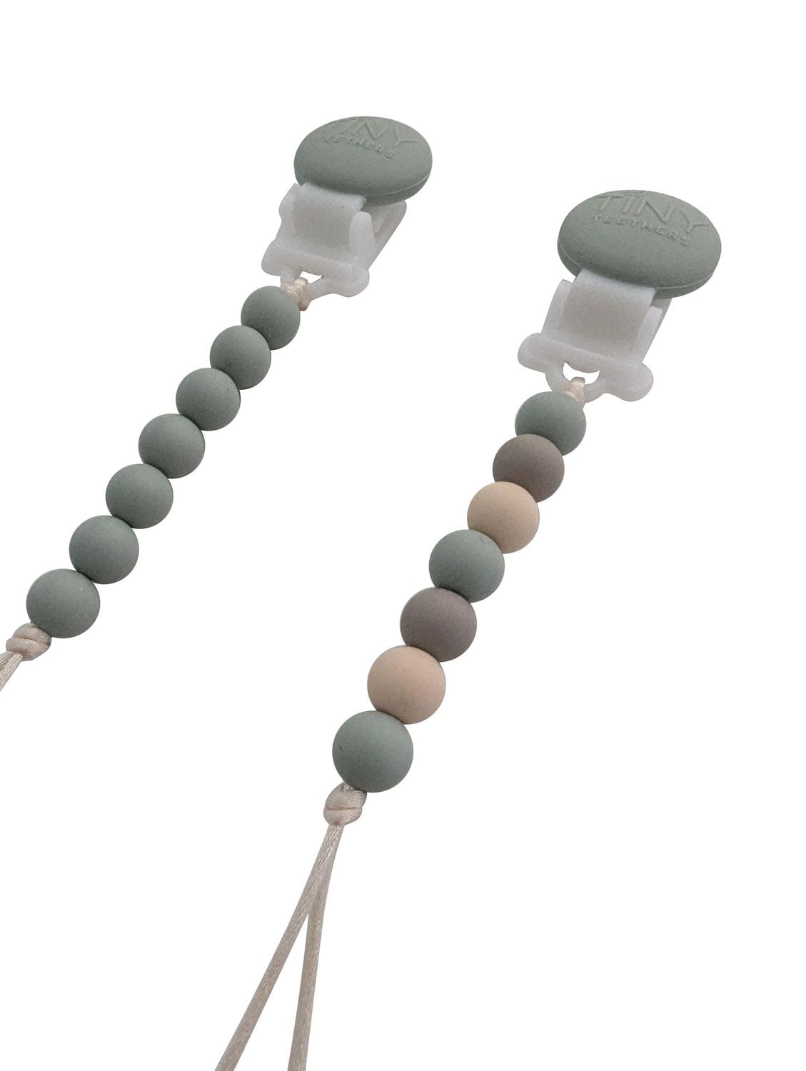 Mini-attache-tétines Tiny Teethers (lot de 2) – Confort et praticité pour vous et votre bébé
