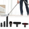thumbnail image 2 of 6Pcs/Set Vacuum Cleaner Attachment Suction Head Brush Kit Fit for 32mm to 35mm Inner Diameter, 2 of 5