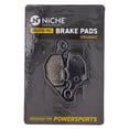 thumbnail image 3 of Niche Organic Brake Pad Set for Suzuki RM85 RM85L Motorcycle MK1002806, 3 of 8