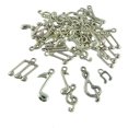 thumbnail image 1 of GUOOL 40Pcs Vintage Tibetan Musical Note Charms Pendants For Diy Necklace Kids, 1 of 5