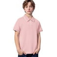 thumbnail image 4 of Polo Garçon Polo Uni Chemise de Rugby Polo à Manches Courtes Garçons 7-8 Ans, 4 of 4