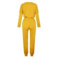 thumbnail image 5 of FAIWAD Ensemble 2 Pcs pour Femme Chandail à Manches Longues à Col Rond et Pantalon de Jogging Long Survêtement Décontracté, 5 of 5