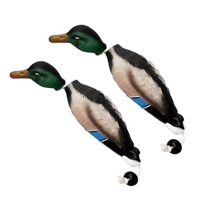 2 Pcs Pheasant Dummy Bumper Toy for Hunting Retriever Dog Training, Hunting Duck Recognition Trainers,Ducks