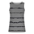 thumbnail image 3 of LSLJS Men's 3D Stripes Print Tank Tops Sleeveless Round Neck T-Shirt Beach Muscle Tank Tops, 3 of 4