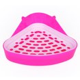 thumbnail image 3 of Pet Toilet Portable Pet Training Toilet Rat Toilet Small Animal Triangle Toilet, 3 of 5