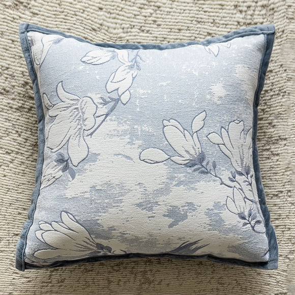 Sofa Pillow Cover | Decorative Throw Pillow Covers | Chenille Cushion Covers for Living Room, Bed, or Window Seat | 45x45 cm Square Pillow Protector (Pillow Insert Not Included)