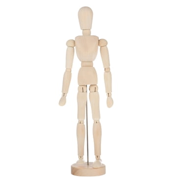 Shisuyan Marionnette Scène Couleur Bois 1 Ensemble 12 Pouces Proportion Humaine