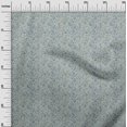 thumbnail image 3 of oneOone Velvet Dusty Gray Fabric Jacobean Floral Craft Projects Decor Fabric Printed By The Yard 58 Inch Wide, 3 of 5
