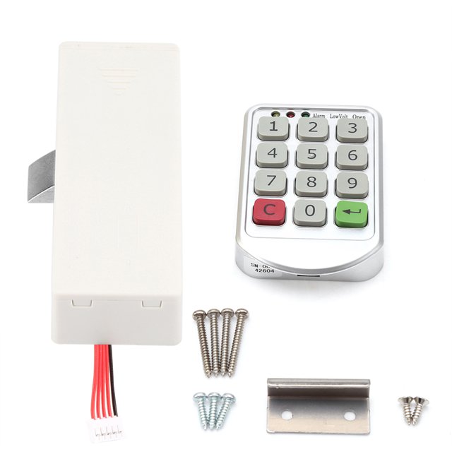 Plastic Panel Intelligent Password Locks, Digital Code Locks, For Cabinet For Cupboard