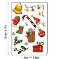 thumbnail image 2 of NANDIYNZHI Christmas Window Clings Clearance Christmas Sticker Santa Bell Gift Small Sticker Cute Stickers Gift Packaging Stickers 1 Set of Stickers Clearance Sale, 2 of 2