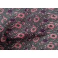 thumbnail image 4 of oneOone Cotton Poplin Fabric Leaves & Floral Block Printed Craft Fabric BTY 42 Inch Wide, 4 of 5