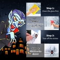 thumbnail image 3 of Xingzhi 2pcs/set Halloween Decorations Stick Wall Sticker For Horror Nights Without Glue BQ044+BQ047 1Set, 3 of 6