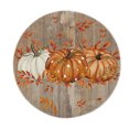 thumbnail image 1 of Cameland Table Mats Fall Newly Linen Maple Pumpkin Interest Print Round Placemats Home Decoration Vibe Arrangement, 1 of 6