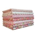 thumbnail image 1 of Keepw 7pcs/set Cotton Fabric For Sewing Quilting Patchwork Home Material: 100% cotton Textile Pink Series Tilda Doll Body Cloth, 1 of 9