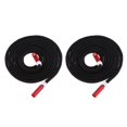 thumbnail image 1 of Almencla 2 4ft Drawstring Cord Replacement Anoraks Shoelace Jackets String Black A A, 1 of 8