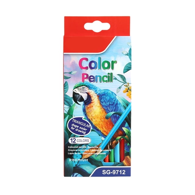 Color Pencil Set Plastic Colored Pencil, Special Drawing Pencil Set for Students, Oil-Based Colored Pencil, Children's Art Supplies Pastels Art Supplies