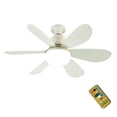 thumbnail image 1 of Mistaha 30W Ceiling Fan Light with Adjustable Color Temperature, 3-Speed Fan Control, Timer Function, Remote Control, and Night Light Mode - Ideal for Dining Room and Bedroom, 1 of 7