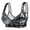 Black, variant on CFLVAEK Plus Size Bras for Women Front Closure No Underwire Push Up Bralettes Comfortable Stretch Full Coverage Everyday Bras for Big Bust Black 40B