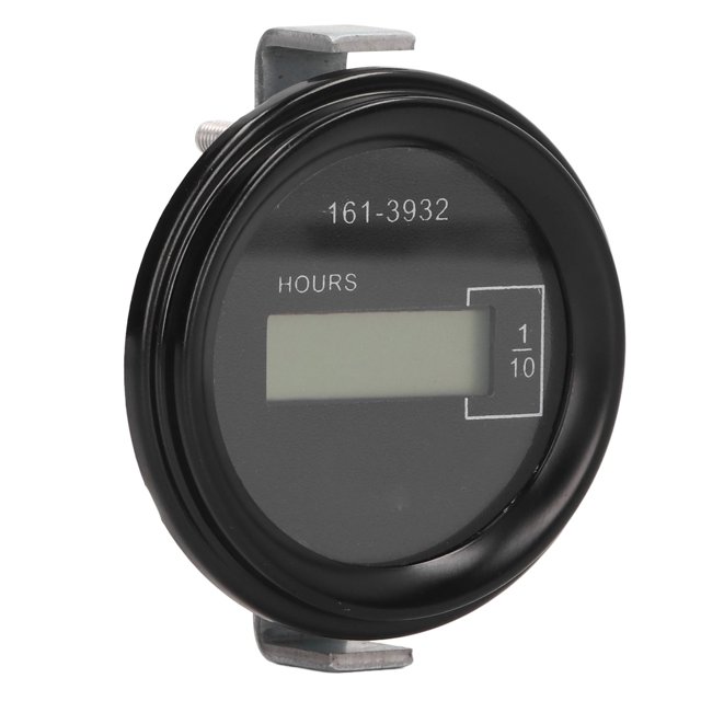 Excavator Electronic Remote Timer LCD Hour Meter Heavy Equipment Parts Accessories 12V to 36V