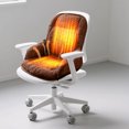 thumbnail image 4 of A Heated Lumbar Support Cushion With Fast Warm Up, Adjustable Heating Pad, Machine Washable Cover For Office Chair, Car Seat, Wheelchair And Home Use, Relieves Back Pain, 4 of 5