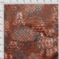 thumbnail image 4 of oneOone Cotton Flex Orange Fabric Abstracts Sewing Craft Projects Fabric Prints By Yard 40 Inch Wide, 4 of 4