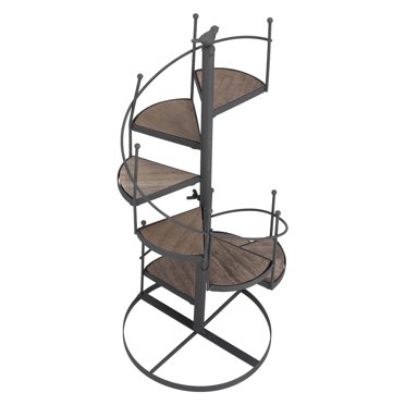 Plant Stand, Iron Frame Multifunction Flower Shelf Durable Plant Organizer  For Bedroom For Hall For Balcony