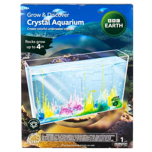 BBC Earth Aquarium fais pousser et découvre des cristaux