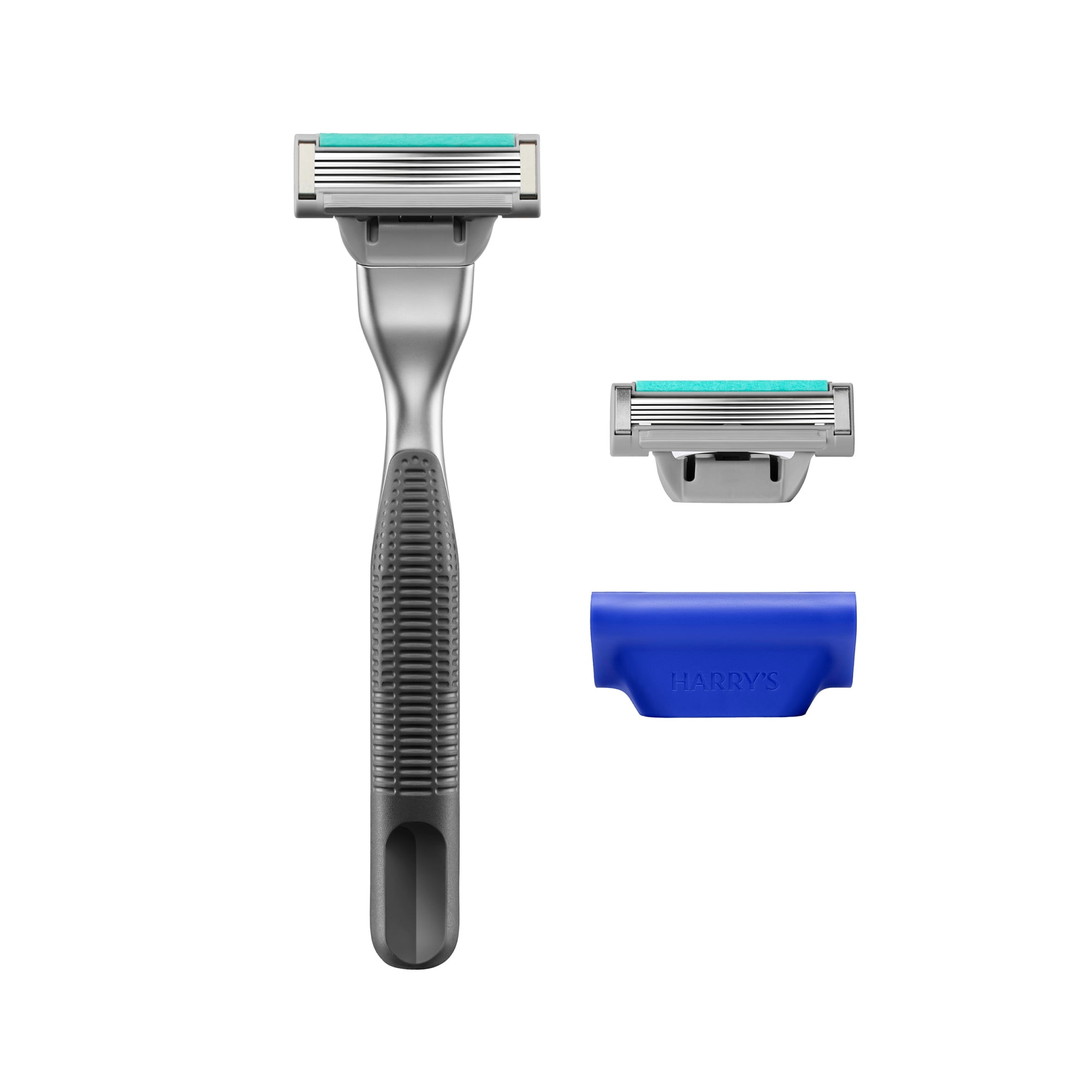 Rasoir pour hommes Harry's Plus avec 2 cartouches de rechange, Onyx