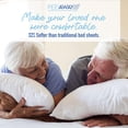 thumbnail image 3 of PEELAWAYS Disposable Fitted Bed Sheets Mattress Pad Protector &acirc; 100% Waterproof Designed Especially for Incontinence &acirc; Luxurious, 3 of 9