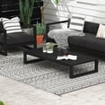 thumbnail image 2 of Outsunny Waterproof Outdoor Rug with Carry Bag 8' x 10', Grey, Cream Boho, 2 of 10