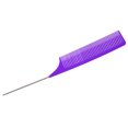 thumbnail image 4 of Unique Bargains Wide Tooth Hair Brush Tail Comb for Home Use Styling Comb Plastic Purple, 4 of 6