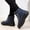 Dark Blue, variant on LSLJS Winter Boots for Women, New Winter Hiking Shoes Warm Women's Snow Lace Up Casual Women's Shoes