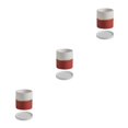 thumbnail image 4 of kurtrusly Ceramic Flower Pots For Small Spaces And Easy To Maintain Herbs Ceramic Flowerpot Ceramic Pot Planter Eco-friendly red 11*11 3Set, 4 of 6