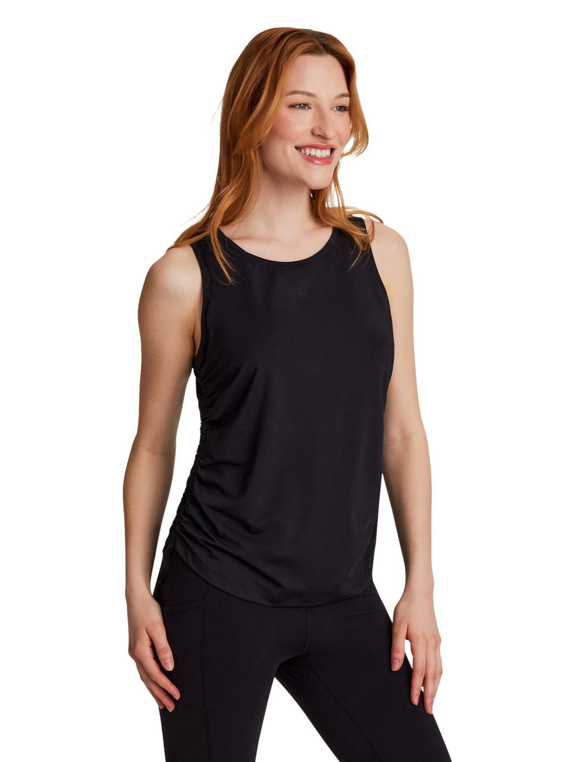 Reebok Women’s Swift Tank with Ruched Sides