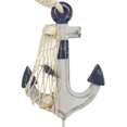 thumbnail image 5 of Hampton Nautical 7" Decoration Wooden Rustic Decorative Blue & White Anchor with Hook, 5 of 5