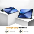 thumbnail image 3 of Étui pour Oppo Pad 4 Pro / OnePlus Pad 2 Pro / OnePlus Pad 3 13,2 Pouces 2025, Étui Rigide Mince à Trois Volets avec Support Multi-Angle, Mise en Veille/réveil Automatique, Stylet, 3 of 7