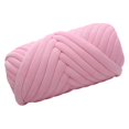 thumbnail image 1 of Langgg 1kg Velvet Chunky Yarn Arm Knitting Rug Rug Making Making Hand Knit Pet Bed Crocheting Pink, 1 of 9