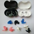 thumbnail image 1 of 2 Pcs Bouchons d'Oreilles en Silicone Étanches pour la Natation, Repos, 5 2, Réduction de Bruit pour Adultes, 1 of 1
