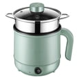 thumbnail image 2 of LSLJS Hot Pot, 1.7 Liter Wok with Steam Compartment, 2 Speed Heat Setting, Dorm/Office/Travel Mini Hot Pot Multifunctional Frying Pan, 2 of 9
