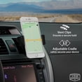 thumbnail image 2 of Scosche HVM2 2 in 1 360° Adjustable Universal Car Vent Mount / Phone Stand Black, 2 of 5