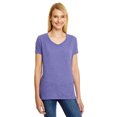 thumbnail image 1 of Hanes Ladies' X-Temp Triblend V-Neck T-Shirt - 42VT, 1 of 1