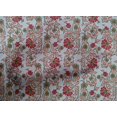 thumbnail image 4 of oneOone Cotton Poplin Fabric Leaves & Floral Block Print Fabric By The Yard 42 Inch Wide, 4 of 4