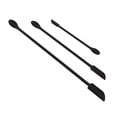 thumbnail image 1 of Mini Silicone Spatula Set, Makeup Scraper Flexible Safe Easy To  Integrated Double End 3Pcs Long Handle  For Nail Polish For Home, 1 of 8