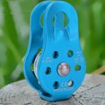 thumbnail image 4 of 26KN Aluminium Alloy Heavy Duty Single Swivel Rope Pulley Block For 12mm Rope Climbing, 4 of 8