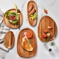 thumbnail image 1 of Iumwxz Kitchen Gadgets Wood Fruit Plates Japanese Fruit Sum Plates Restaurant Food Setting Plates Multi Function Tray Tea Cup Plates Kitchen Utensil Set C Wood Hometrends, 1 of 2